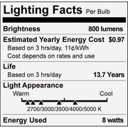 Image of Philips 60W Equivalent 5 CCT A19 Medium Dimmable LED Light Bulb (4-Pack)