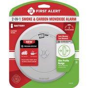 Image of First Alert 2-In-1 Battery Operated Photoelectric Smoke & Carbon Monoxide Alarm