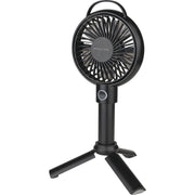 Image of Denali Aire Plastic 4 In. Rechargeable USB Black Handheld Fan