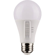 Image of Satco 75W Equivalent 3CCT-Selectable A19 Traditional LED Light Bulb (4-Pack)