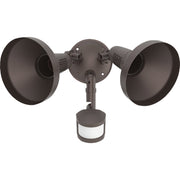 Image of Halo Bronze Motion Activated Incandescent Security Floodlight Fixture