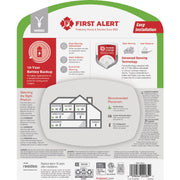 Image of First Alert 2-In-1 10-Year Locked Battery Backup Ionization AC/DC Smoke & Carbon Monoxide Alarm