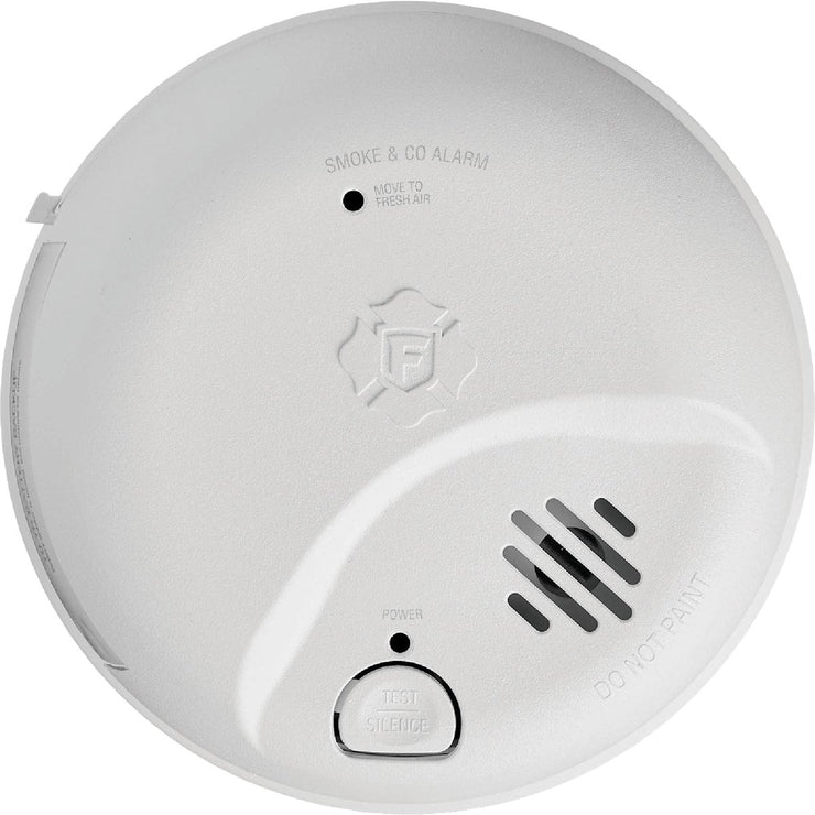 Image of First Alert 2-In-1 10-Year Locked Battery Backup Ionization AC/DC Smoke & Carbon Monoxide Alarm