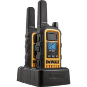 Image of DEWALT 22-Channel 2W Heavy-Duty Jobsite FRS Walkie Talkie