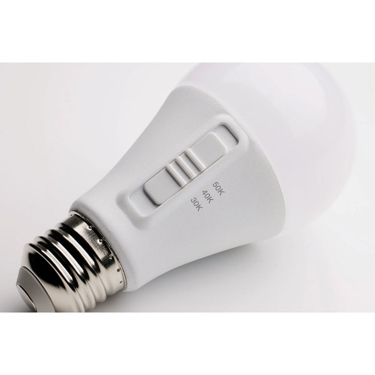 Image of Satco 100W Equivalent 3CCT-Selectable A19 Traditional LED Light Bulb (4-Pack)