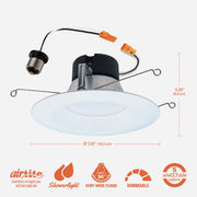 Image of Halo 5/6 In. 5CCT LED Retrofit Baffle Downlight