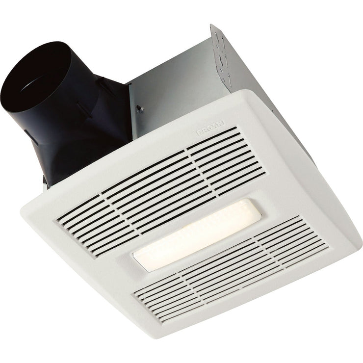 Image of Broan-NuTone Flex Series 80 CFM 1.2 Sones 120V Ventilation Fan with LED Light