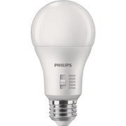 Image of Philips 100W Equivalent 5 CCT A19 Medium Dimmable LED Light Bulb (2-Pack)