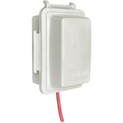 Image of Southwire 14-In-1 Single Gang White Non-Metallic Vertical/Horizontal While In-Use Extra-Duty Rated Multi-Use Cover