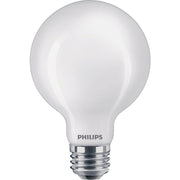 Image of Philips Ultra Definition 60W Equivalent Daylight G25 Medium Frosted LED Decorative Light Bulb (2-Pack)