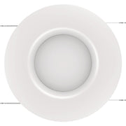 Image of Philips 6 In. White Selectable CCT LED Retrofit Recessed Light Kit (2-Pack)