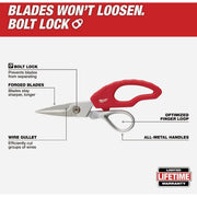Image of Milwaukee 2 In. Electrician Snips