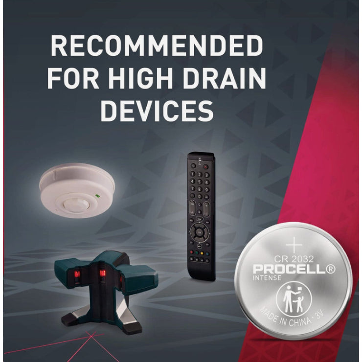 Image of Procell Intense 2032 Lithium Coin Cell Battery
