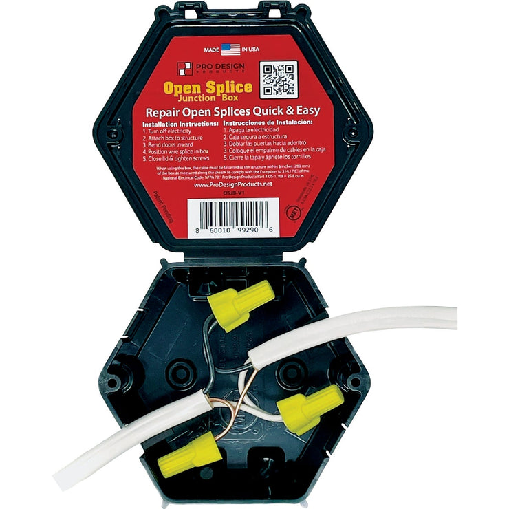 Image of Pro Design Joist Mount Open Splice Junction Box