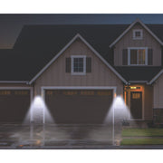 Image of Wagan Tech Black Motion Activated Dusk To Dawn 1000 Lm. Solar Wall Light