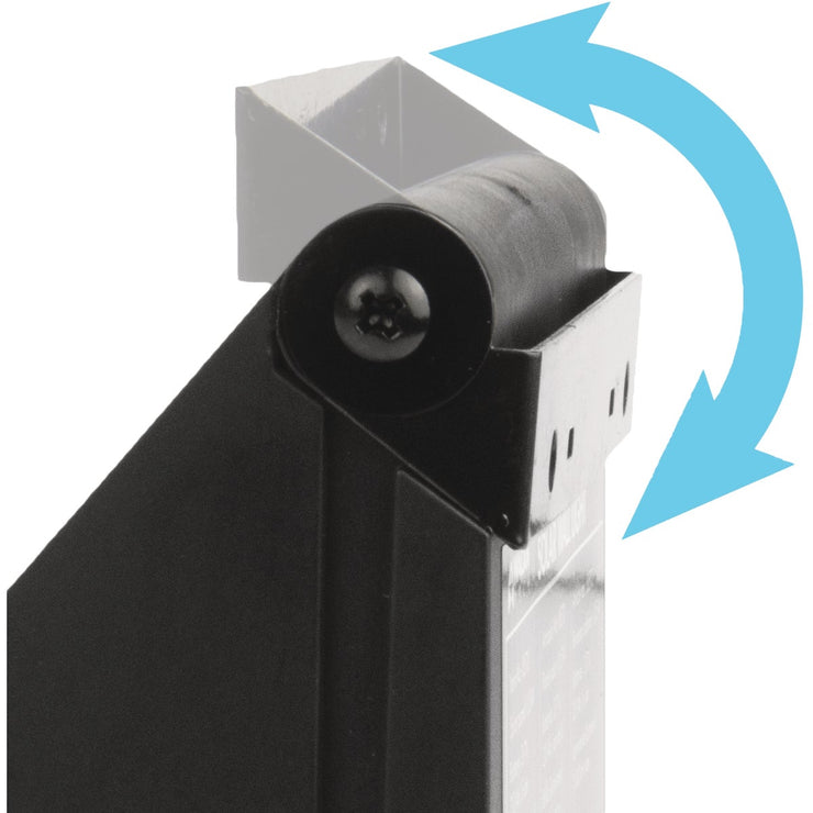 Image of Wagan Tech Black Motion Activated Dusk To Dawn 1000 Lm. Solar Wall Light