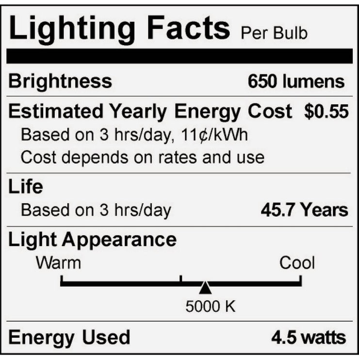 Image of Philips Ultra Efficient 65W Equivalent Daylight BR30 Medium LED Floodlight Light Bulb