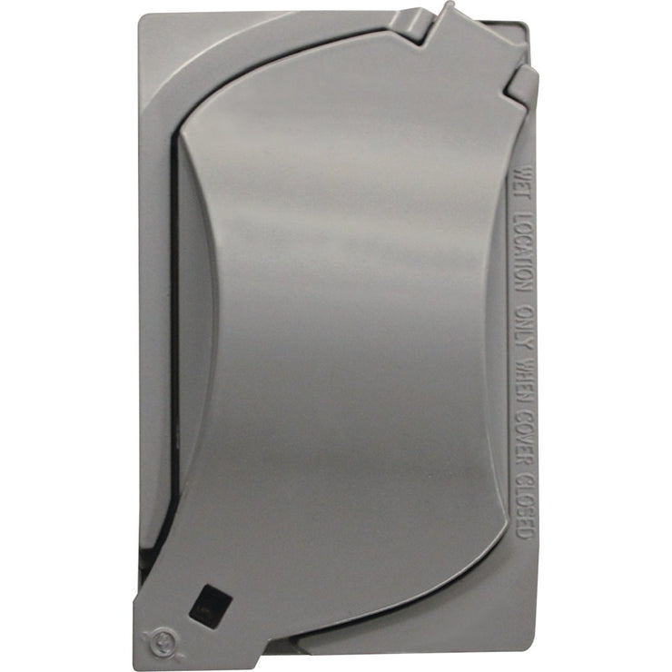 Image of Southwire 6-In-1 Single Gang Gray Vertical/Horizontal Multi-Use Weatherproof Cover