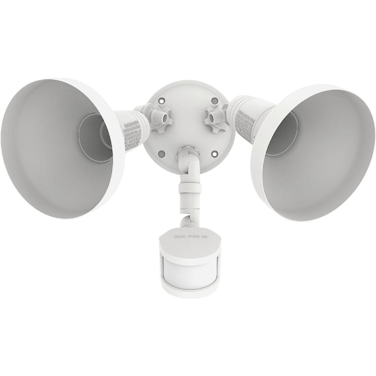 Image of Halo White Motion Activated Incandescent Security Floodlight Fixture