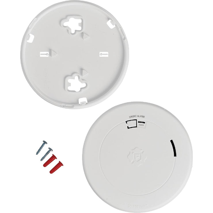 Image of First Alert 10-Year Battery Photoelectric Smoke Alarm with Slim Profile (2-Pack)