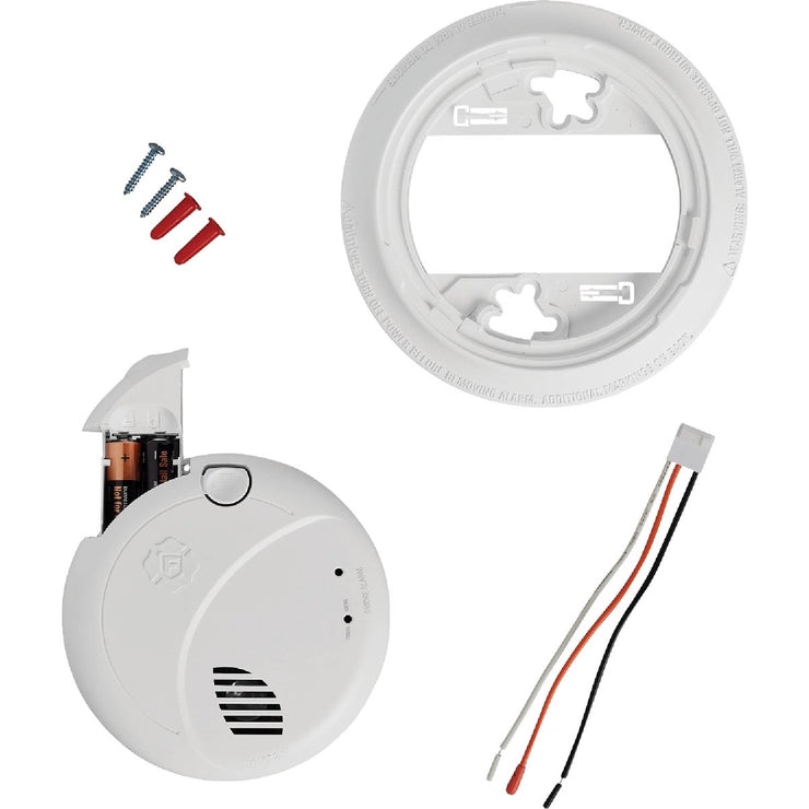Image of BRK Hardwired Photoelectric Smoke Alarm with Voice Alerts