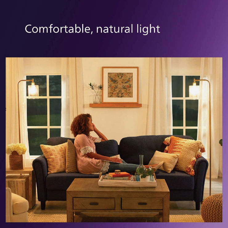 Image of Philips Ultra Definition Warm Glow 50W Equivalent PAR20 Medium Soft White LED Floodlight Light Bulb (2-Pack)