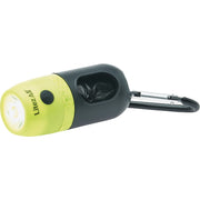Image of LitezAll 200 Lm. Rechargeable Dog Waste Bag Dispenser & LED Flashlight