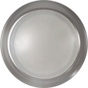 Image of Satco Nuvo 7 In. Brushed Nickel 60W Equivalent LED CCT-Selectable Disk Flush Mount Ceiling Light Fixture