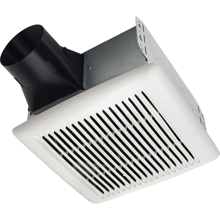Image of Broan-NuTone Flex Series 80 CFM 1.2 Sones 120V Ceiling Room Side Installation Bath Exhaust Fan