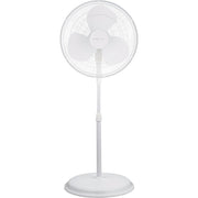 Image of Denali Aire 16 In. 3-Speed White Oscillating Pedestal Fan