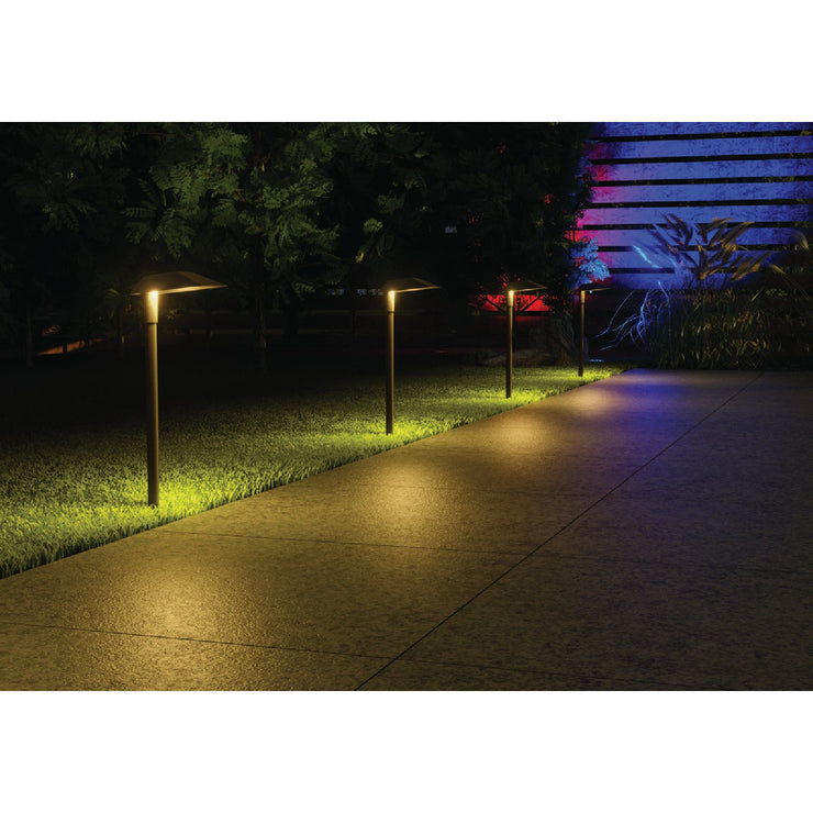 Image of Nebo LED Espresso All-Weather Metal Sleek Style Low Voltage Landscape Path Light Kit (8-Piece)