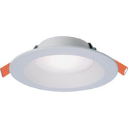 Image of Halo 6 In. Selectable CCT Direct Mount Canless Recessed LED Downlight, White