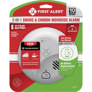 Image of First Alert 2-In-1 10-Year Battery Ionization Carbon Monoxide and Smoke Alarm