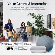 Image of Halo 6 In. White CCT Tunable Smart LED Downlight Connected by WiZ Pro, 900 Lm.