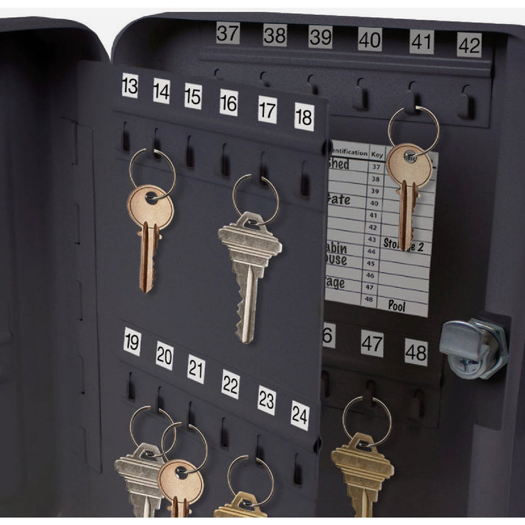 Image of Lucky Line Metal Cabinet Key Hider (48-Hook)
