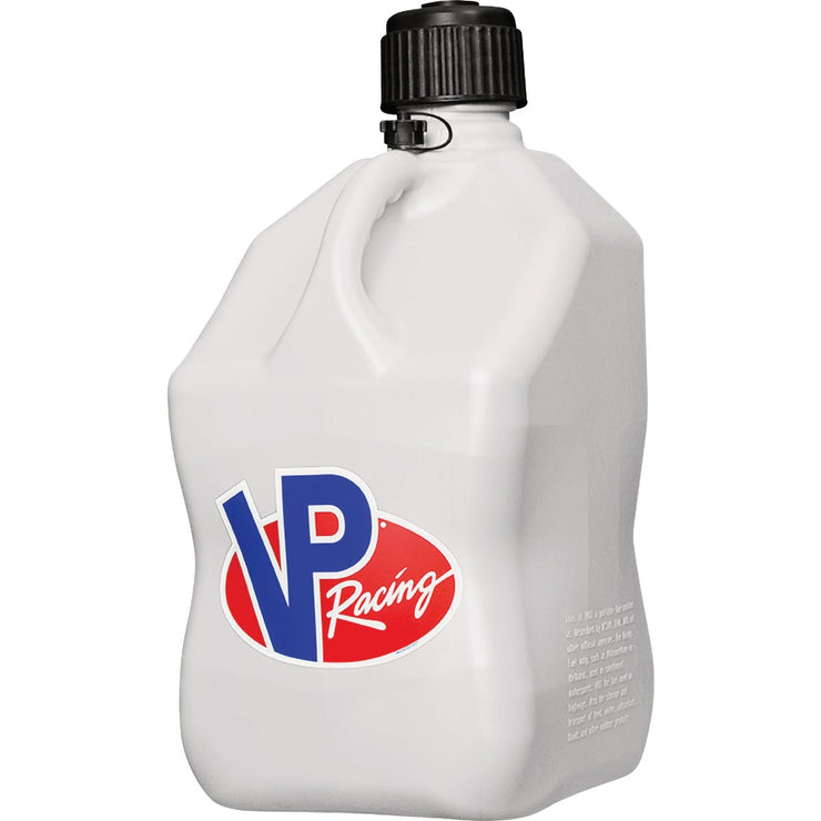 Image of VP Racing 5.5 Gal. Motorsport Utility Jug with Hose, White