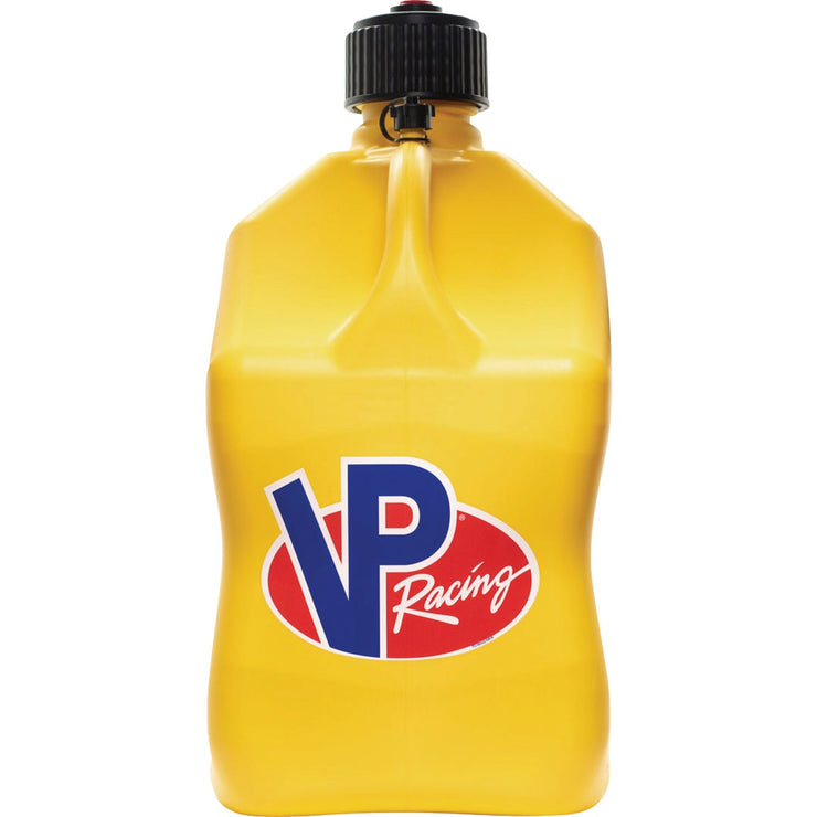 Image of VP Racing 5.5 Gal. Motorsport Utility Jug with Hose, Yellow