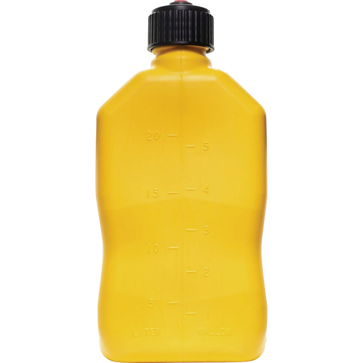 Image of VP Racing 5.5 Gal. Motorsport Utility Jug with Hose, Yellow