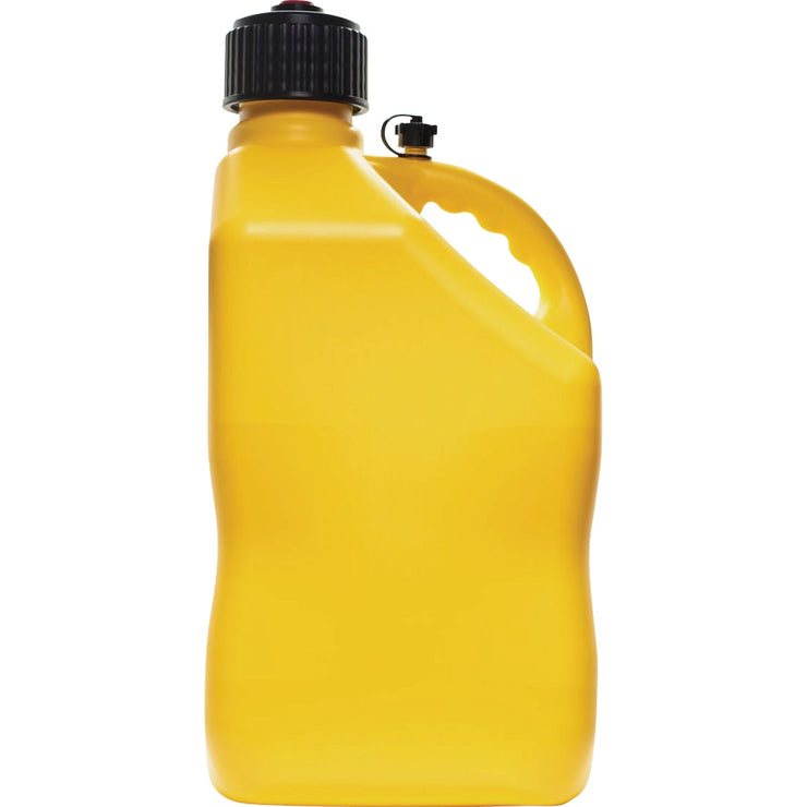 Image of VP Racing 5.5 Gal. Motorsport Utility Jug with Hose, Yellow