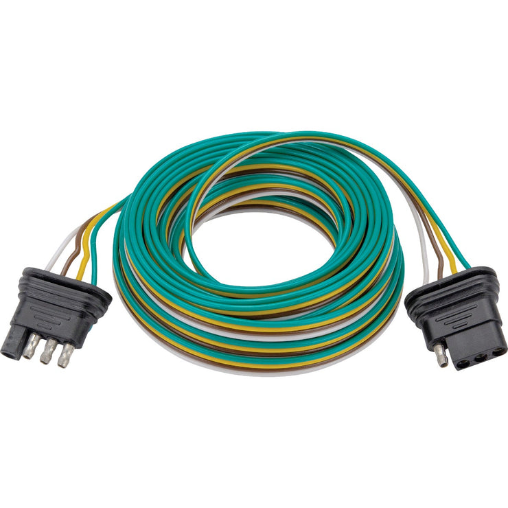 Image of Towsmart 24 Ft. 18 Ga. 4-Way Flat Trailer Wiring Connector