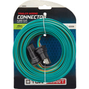 Image of Towsmart 24 Ft. 18 Ga. 4-Way Flat Trailer Wiring Connector