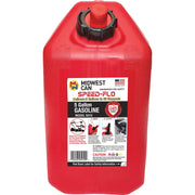 Image of Midwest Can 5 Gal. Plastic Gas Speed-Flo Racing Can