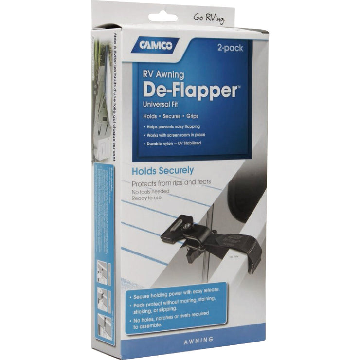 Image of Camco RV Awning Universal Fit De-Flapper (2-Pack)