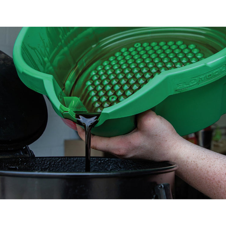Image of Hopkins FloTool Super Duty 20 Qt. Less Mess Oil Drain Pan