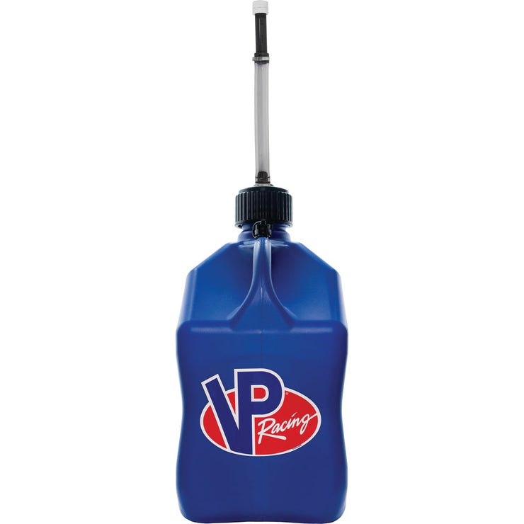 Image of VP Racing 5.5 Gal. Motorsport Utility Jug with Hose, Blue