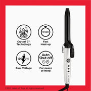 Image of Revlon Dual Voltage 1 In. Curling Iron