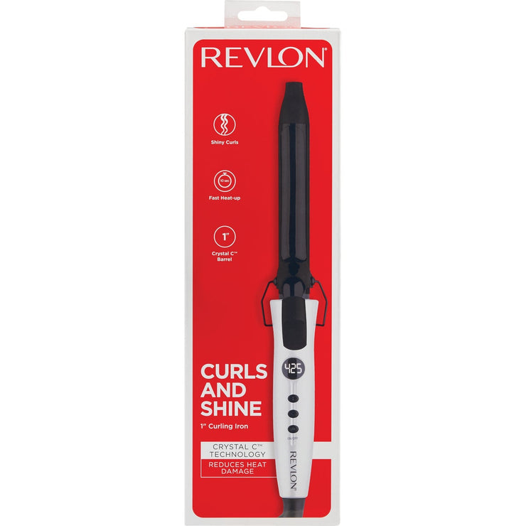 Image of Revlon Dual Voltage 1 In. Curling Iron