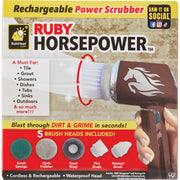 Image of Ruby Horsepower Handheld Cordless Power Scrubber
