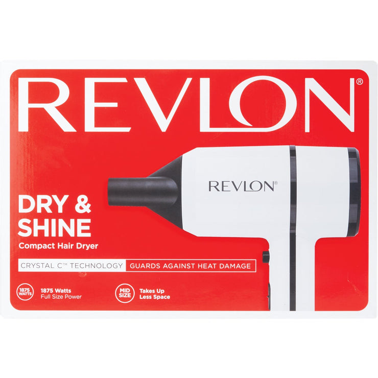 Image of Revlon Crystal C Compact Hair Dryer
