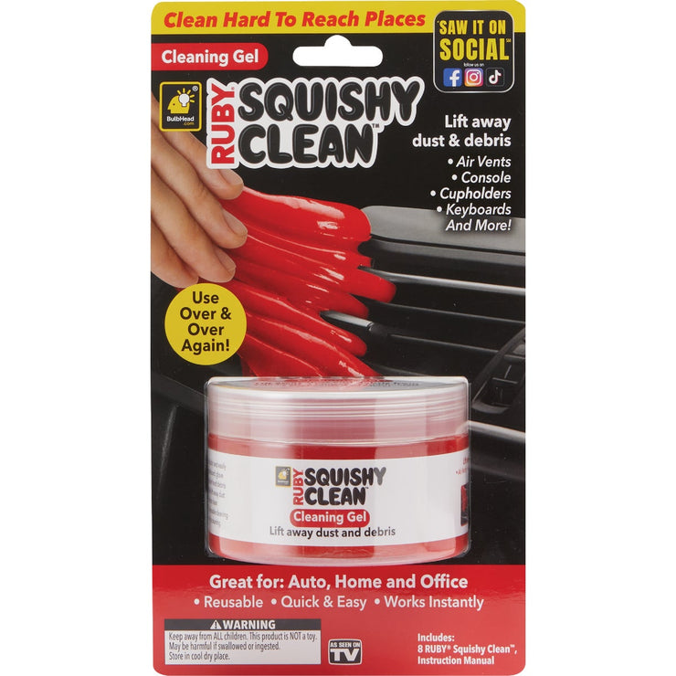 Image of Ruby Squishy Clean Jelled Dust Collector
